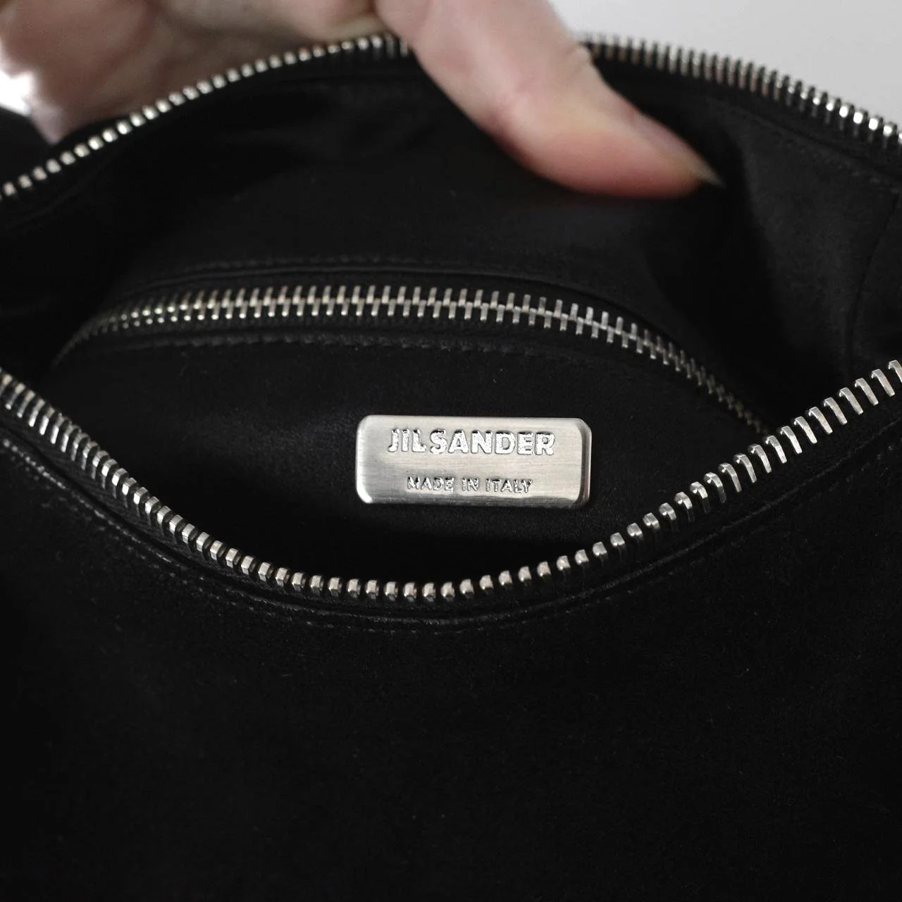 バッグ JIL SANDER leather hand bag archive Vintage JIL Sander Handbag Black Leather